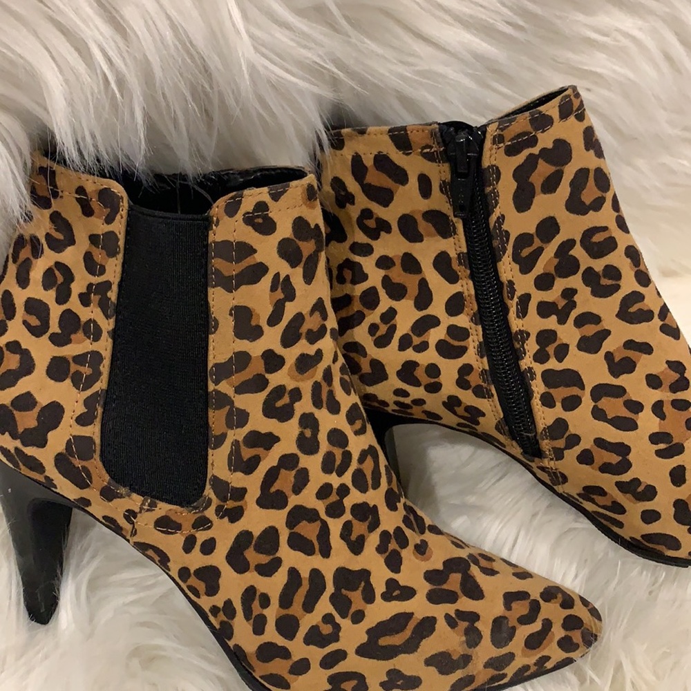 Leopard ankle booties - Picture 6 of 8